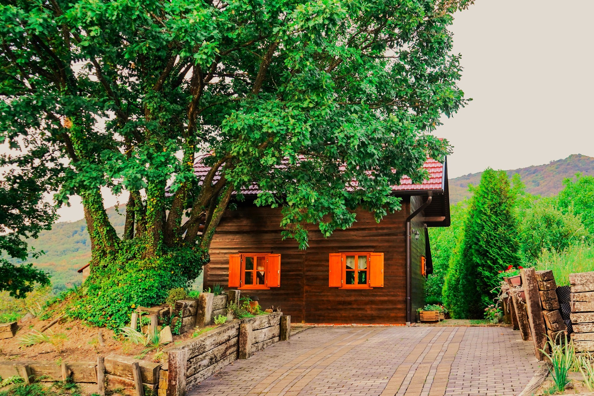 Prednji dio party kuće