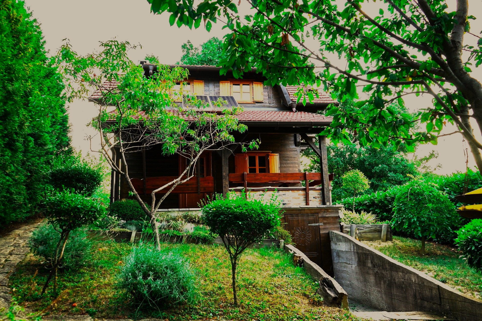 Prednji dio party kuće