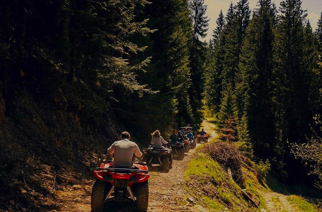 Quad vožnja šumom